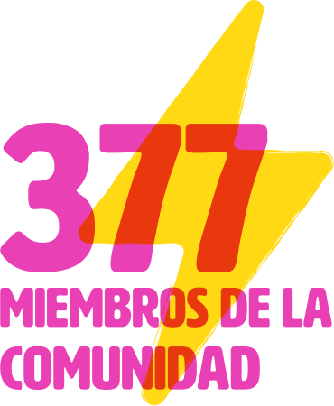 377 miembros de la comunidad