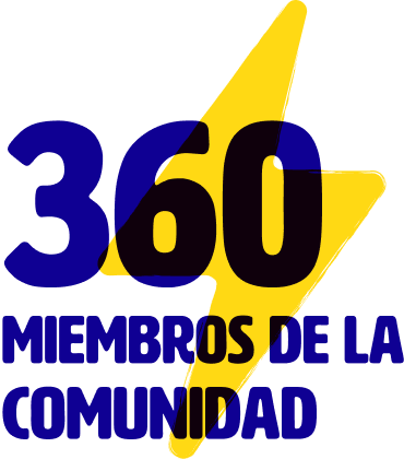 360 miembros de la comunidad